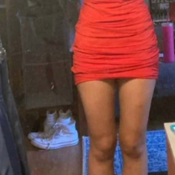 Superdown Red Mini Dress - Picture 6 of 8